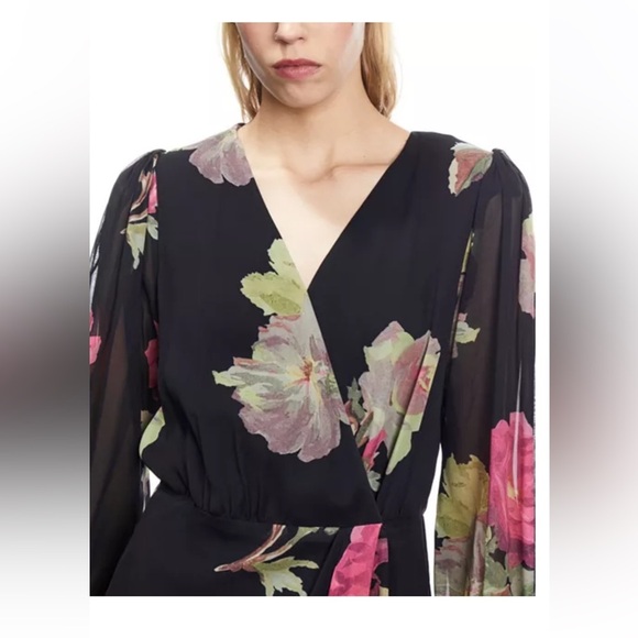 The Kooples - Rose Surplus Neck Mini Dress - Picture 4 of 13